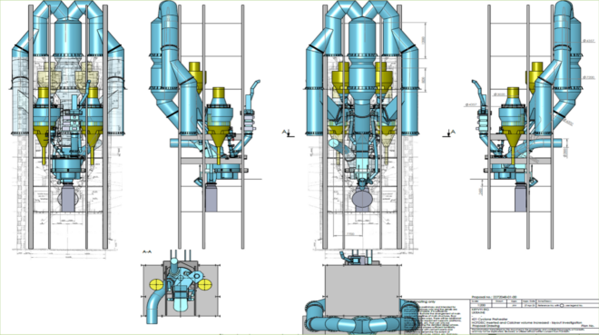 Clinker kiln modernization project