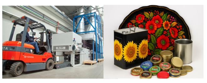 Виробництво металевої упаковки